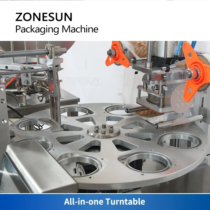 Sauce Dipping Cup - ZONESUN Automatische Cup Feeding Ijs Vullen