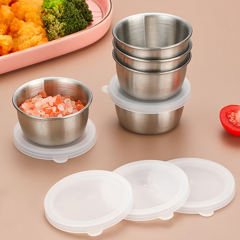 Sauce Dipping Cup - 1/6 Stuks 40Ml Saladedressing Container Sausschotels