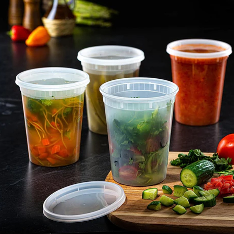 Meal Prep Freezer - Voedselopslagcontainers Met Deksels Vriezer Opbergcontainer Lunchmaaltijd