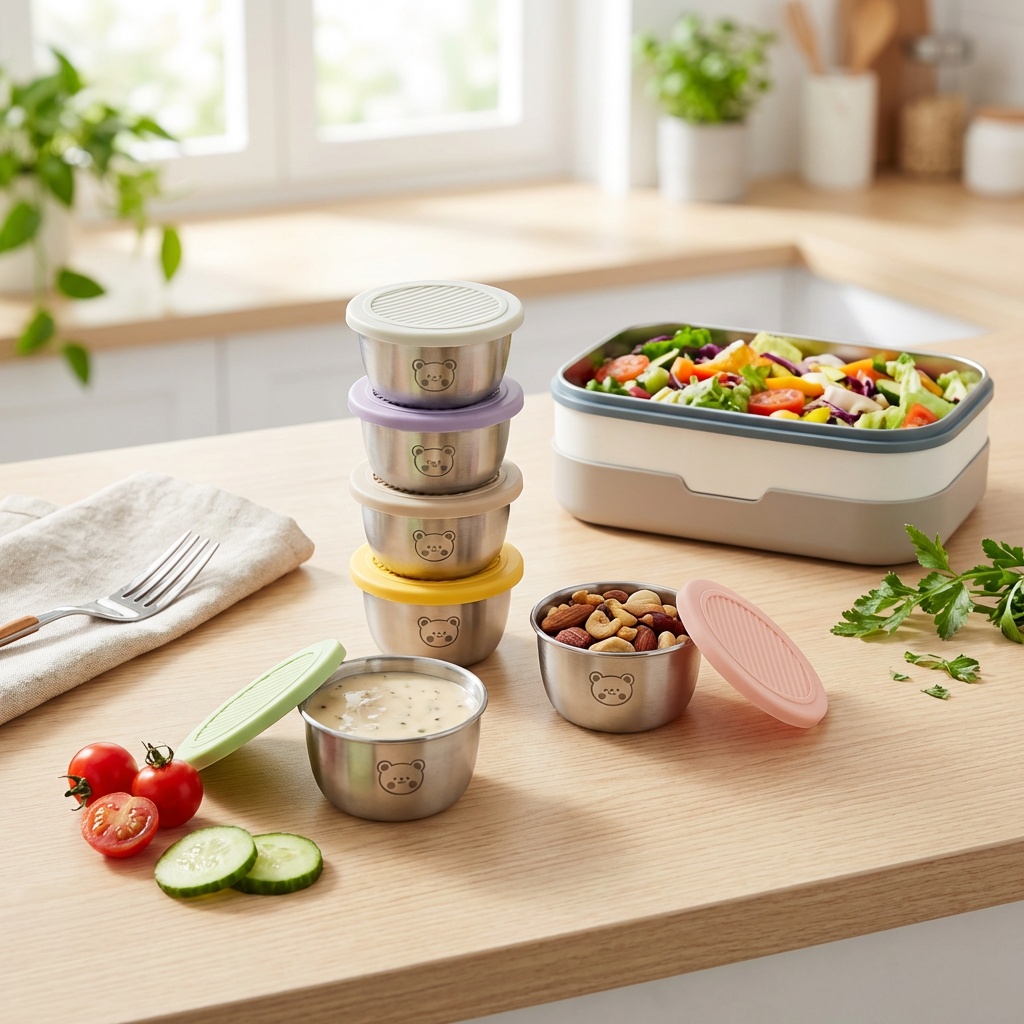 1/6 Stuks 304 Roestvrij Staal  - Sauce Dipping Cup recensie en prijs