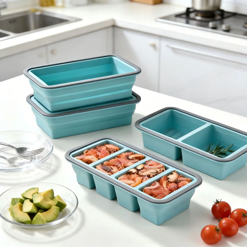 Silicone vriesbak voor soep ij - Meal Prep Freezer recensie en prijs