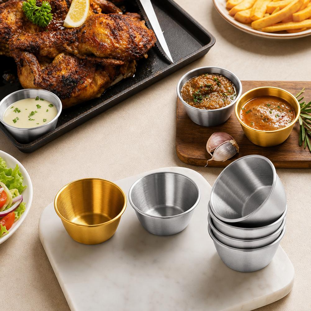 Roestvrijstalen sausbekers Min - Sauce Dipping Cup recensie en prijs