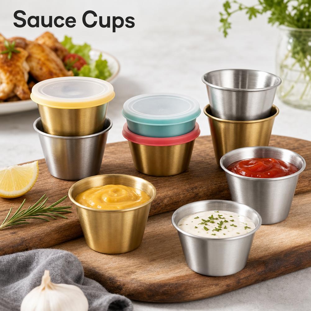 Roestvrijstalen sausbekers Min - Sauce Dipping Cup recensie en prijs