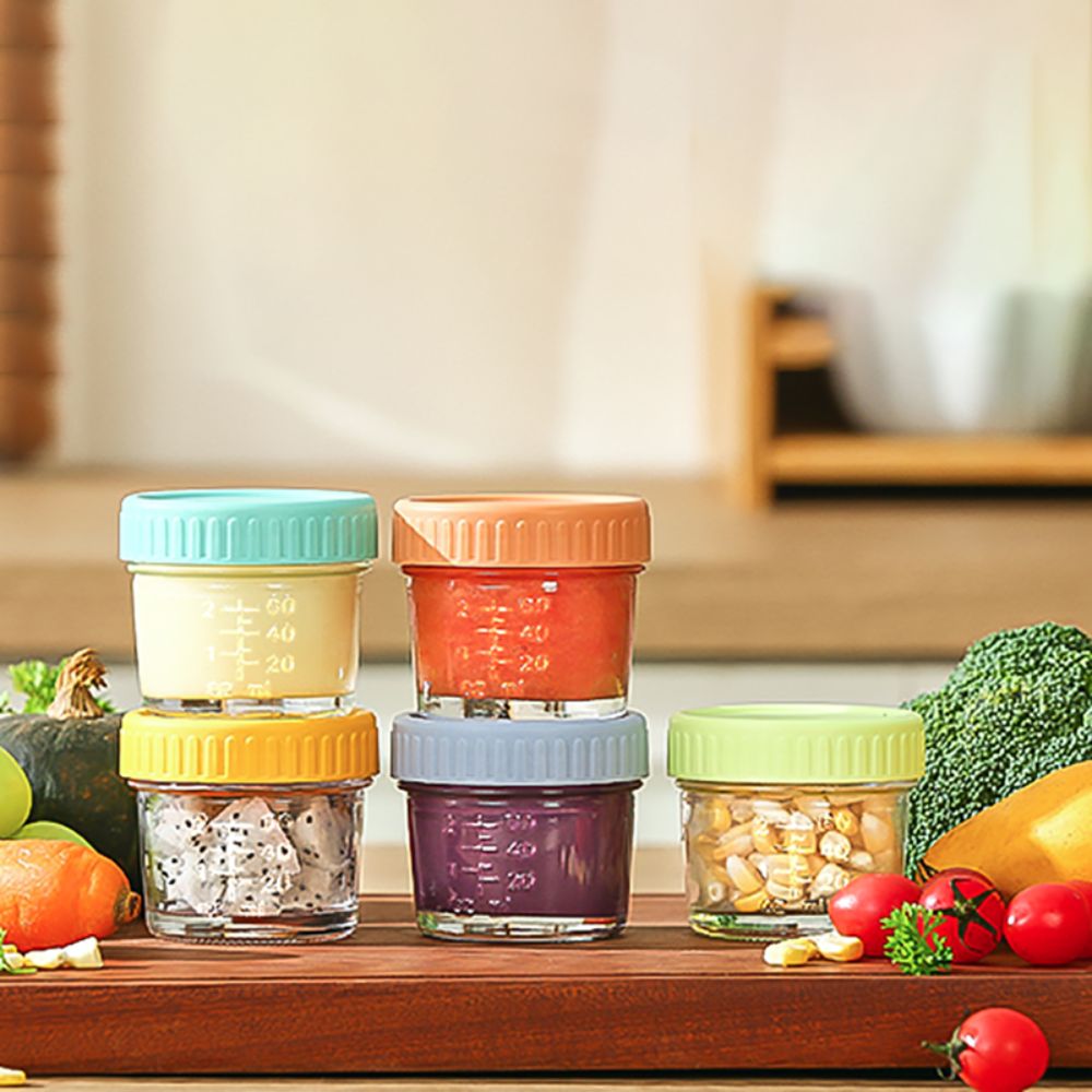 6 stuks glazen babyvoedingpot  - Sauce Dipping Cup recensie en prijs