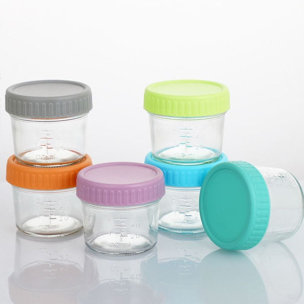 6 stuks glazen babyvoedingspot - Sauce Dipping Cup recensie en prijs