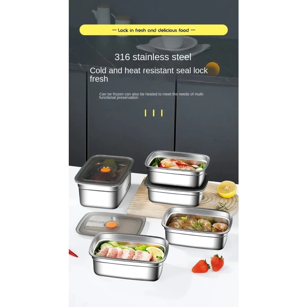 Hoge kwaliteit roestvrijstalen - Meal Prep Freezer recensie en prijs