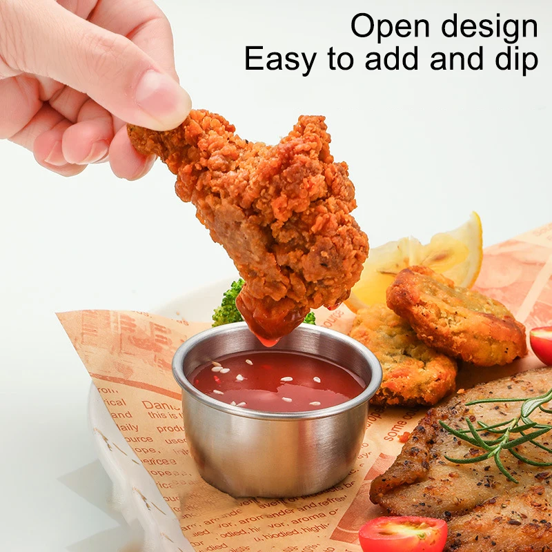 Saus Dompelkom 304 Roestvrijst - Sauce Dipping Cup recensie en prijs