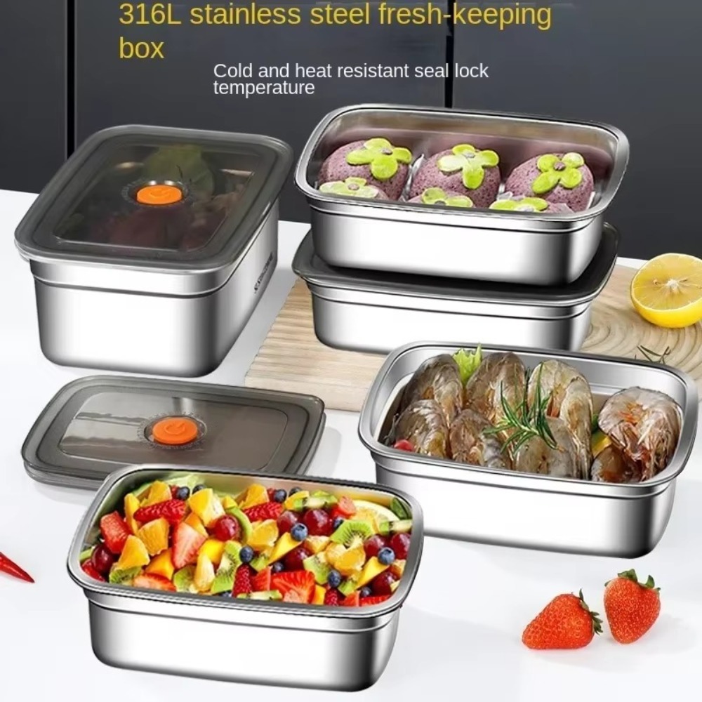 Roestvrijstalen campinglunchbo - Meal Prep Freezer recensie en prijs