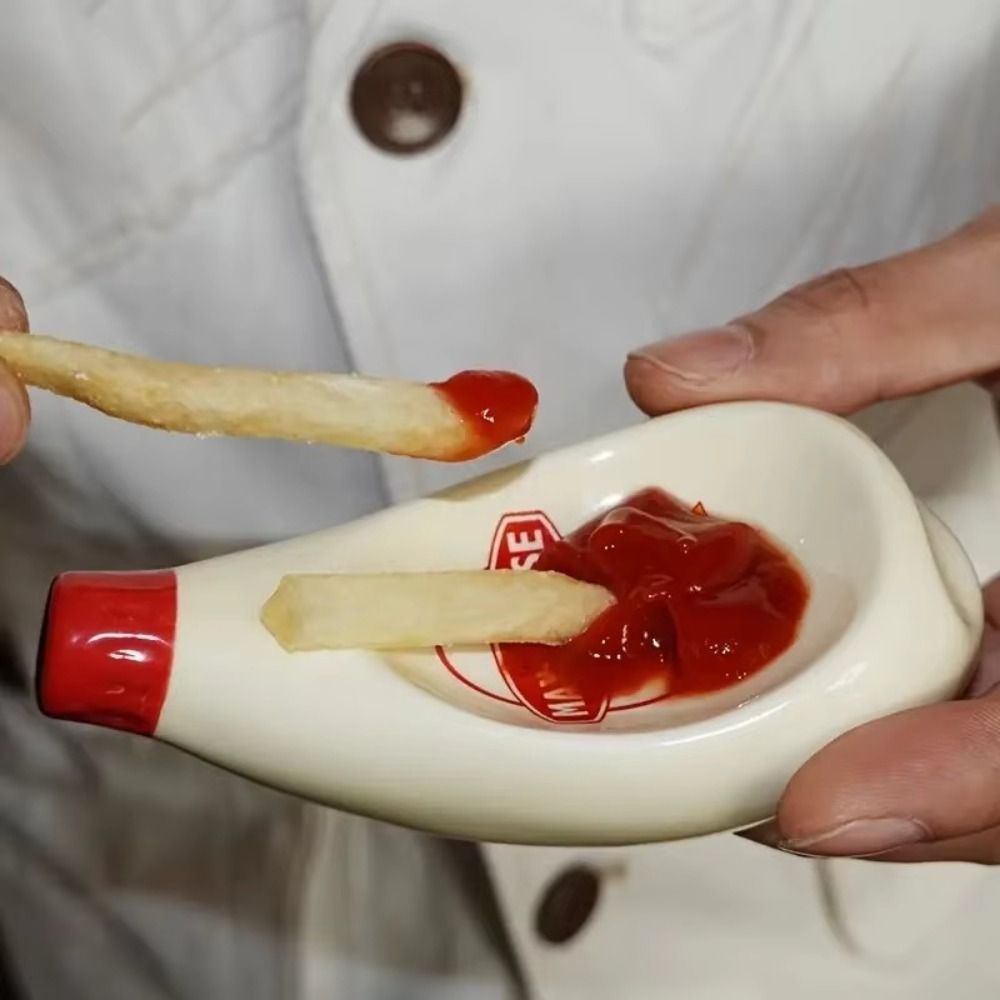 Nieuwe tomatenvormige sausplat - Sauce Dipping Cup recensie en prijs