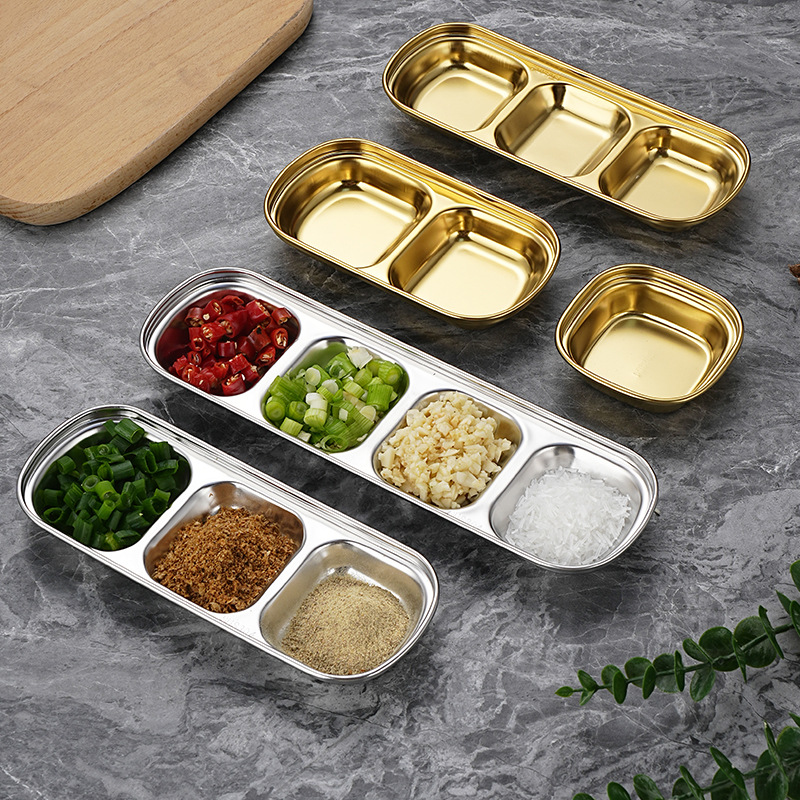 Rvs Verdeelde Dip Kommen Saus  - Sauce Dipping Cup recensie en prijs