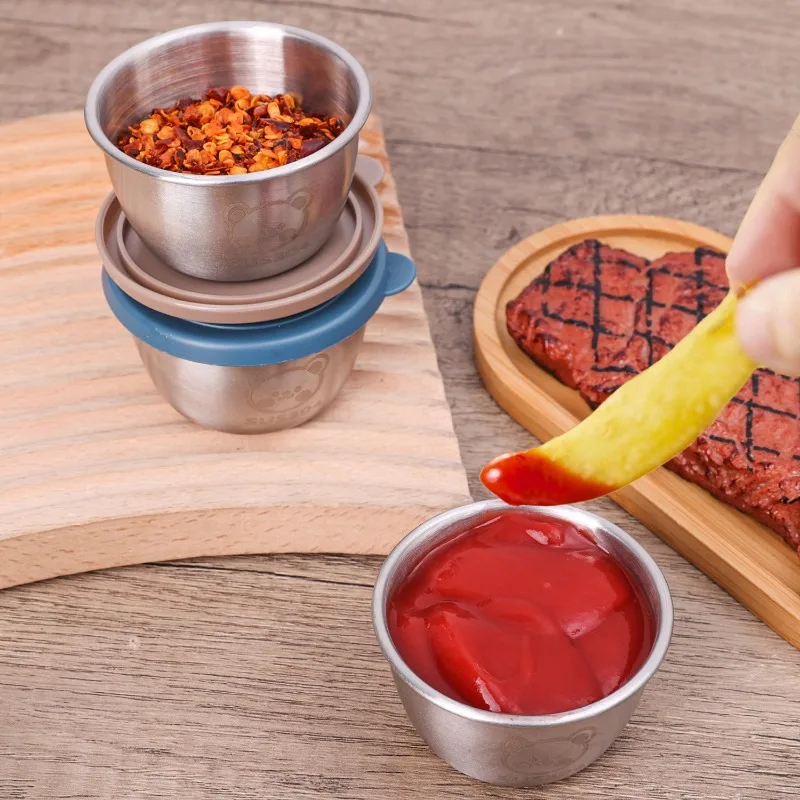 10/1pc 50ml Lekvrij Roestvrij  - Sauce Dipping Cup recensie en prijs