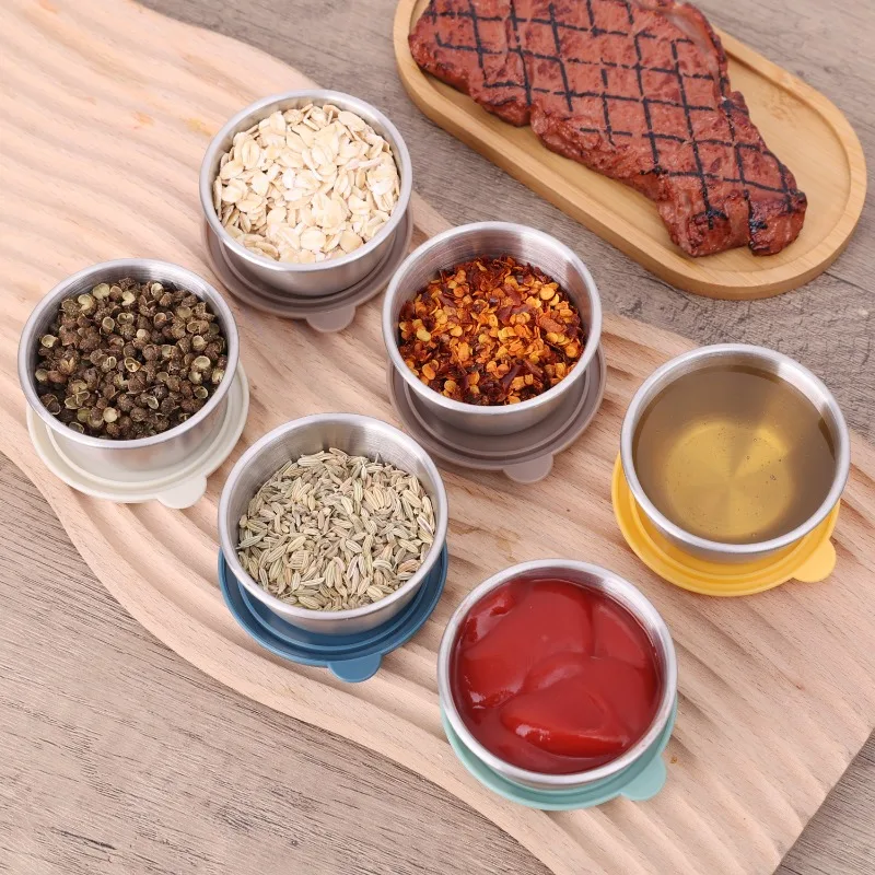 10/1pc 50ml Lekvrij Roestvrij  - Sauce Dipping Cup recensie en prijs