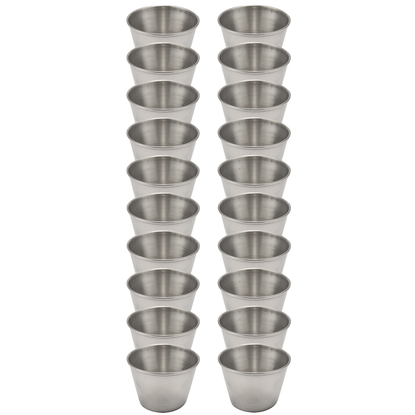 20-pack roestvrijstalen sausbe - Sauce Dipping Cup recensie en prijs